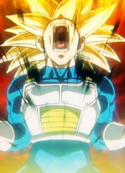 龙珠：贝吉塔的高光名场面，变成超级赛亚人三，却打不过戈麻大王