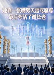 她靠一张嘴劈天雷骂魔尊，最后夸活了谢长老