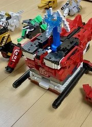 动物战队DX第四集10合体狂野统载超帝王