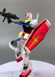 【玩物不丧志109】高达模型万代限定透明版HGUCRX-78-2元祖高达会场限定机动战士高达