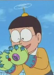熊孩子昨天开始老看《哆啦A梦》隐形线操控器下，游戏都不玩了