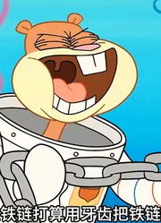 海绵宝宝：暴力松鼠大战抠门老螃蟹，谁才是比奇堡的王1