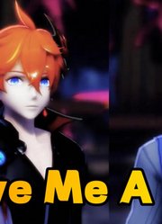 原神MMD：达达利亚和凯亚的《LoveMeALitter》