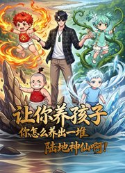 让你养孩子，你怎么养出一堆陆地神仙啊动态漫画