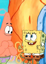 海绵宝宝：海绵宝宝这个新造型真的帅，就是有一点点眼熟-下