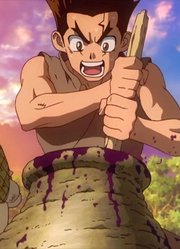 动画：末日来临！人类全变成了石像，2个高中生重建文明！