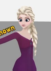 冰雪奇缘2MMD：自制艾莎女王演绎《intotheunknown》