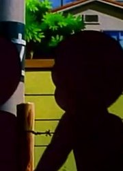 空闲时间看了《哆啦A梦》，这集人影闪光下简直太好看了