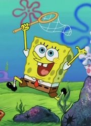 我和家里人说，学校里的好朋友都爱看《海绵宝宝》海绵宝宝