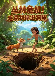 丛林危机！毛克利掉进洞里