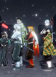 鬼灭MMD：炎柱、水柱等7位柱的《Unforgiven》