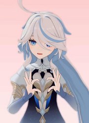 原神MMD：芙宁娜的《Circles》，绝美