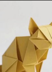 他的折纸猫有生命力，我还在跟步骤打架