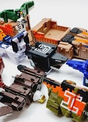 动物战队DX限定韩版机器人