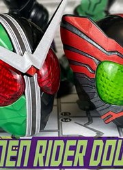 假面骑士万代拼装小人偶000W定个动画