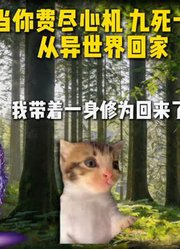 当你穿越异世界，九死一生回到家后#异世界#