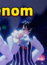 鬼灭MMD：炭治郎、我妻善逸等人的《PinkVenom》