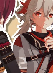 原神MMD：散兵、万叶、平藏的《无责任集合体》