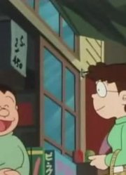 我和奶奶说，我的同学们都爱看《哆啦A梦》屋顶里的宇宙大战中