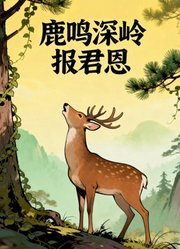 鹿鸣深岭报君恩