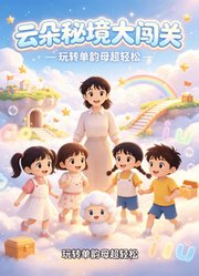 云朵秘境大闯关！玩转单韵母超轻松