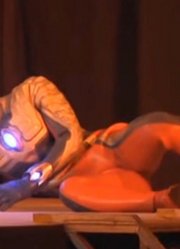 奥特曼舞台剧：赛罗吸收四个长辈的力量，在雷的帮助下打败贝利亚