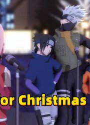 火影忍者MMD：小樱主唱，鸣人、佐助、卡卡西伴奏带来特别表演