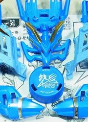 汽水弹珠人蓝龙机器人定格动画