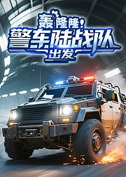 轰隆隆警车陆战队出发