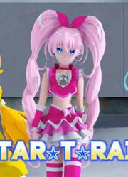 光之美少女MMD：北条响、海藤南、天之川绮罗的《STARTRAIN》