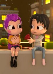 猎魔女团MMD：鲁米和秦宇一起看星星