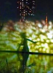 【东京150年祭】初音ミク水幕投影