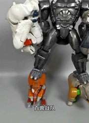 百兽战队牙吠力王变形金刚联名款