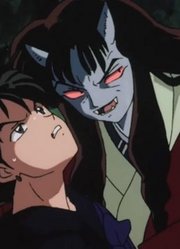 奈落身为最大的反派，无意间还做过好事，弥勒差点被吃掉