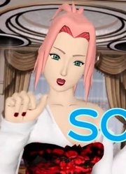 火影忍者MMD：小樱的《SOLO》表演秀