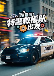 轰隆隆特警救援队出发