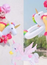 【兰幼金】王者荣耀独角兽小乔cos照赏析