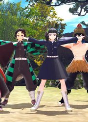 鬼灭之刃MMD：炭治郎、祢豆子等人的“课间操”