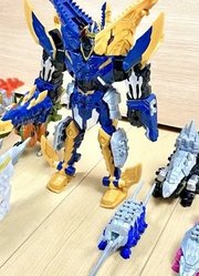 骑士龙战队DX第五集海龙王合体