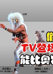假面骑士，TV登场的怪兽身高，能比奥特曼的还高吗？