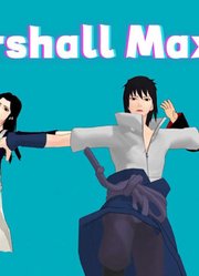 火影忍者MMD：宇智波佐助一家人的《MarshallMaximizer》