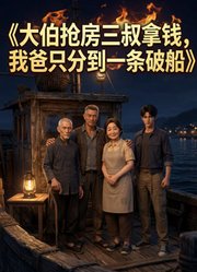 大伯抢房三叔拿钱，我爸只分到一条破船