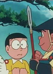 《哆啦A梦》大雄的祖先中太好看了，小区里的小伙伴都在讨论
