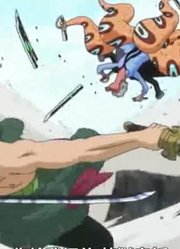 八刀流章鱼剑士疯狂暴走被索大一刀直接秒杀