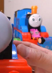 表情调皮的小火车