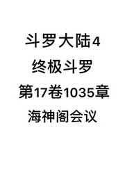 斗罗大陆4：终极斗罗第17卷1035章：海神阁会议