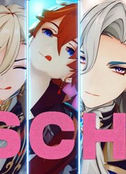 原神MMD：钟离、艾尔海森等6大男神的《KITSCH》