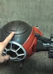 看你老師玩具介紹-TIEFighter(TheBlackSeries)byHasbro.