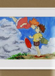 【宫崎骏系列】油画棒画经典再现之《悬崖上的金鱼姬》