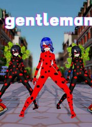 奇迹少女and索尼克MMD：玛丽娜和索尼克的《gentleman》